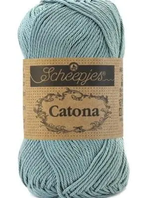Scheepjes Catona - 528 Silver blue