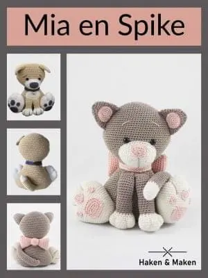 [Haakpatroon] Mia en Spike