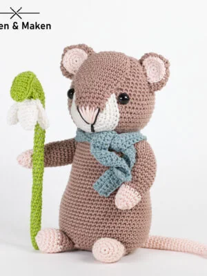 Haakpakket Pip met sneeuwklokje