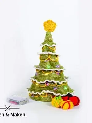 Haakpakket Kerstboom met verlichting