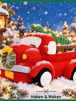 Haakpakket Santa's truck