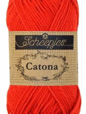 Scheepjes Catona - 115 Hot red