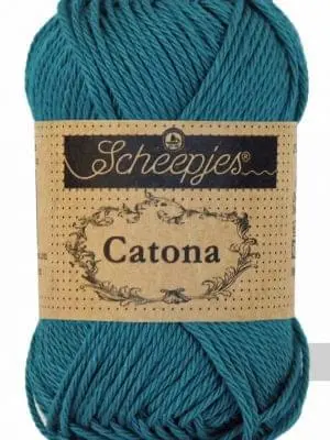 Scheepjes Catona - 400 Petrol blue