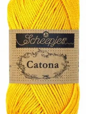 scheepjes Catona - 208 Yellow gold
