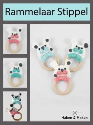 [Haakpatroon] Rammelaar Stippel (GRATIS)