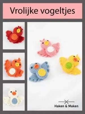 [Haakpatroon] Vrolijke vogeltjes (GRATIS)